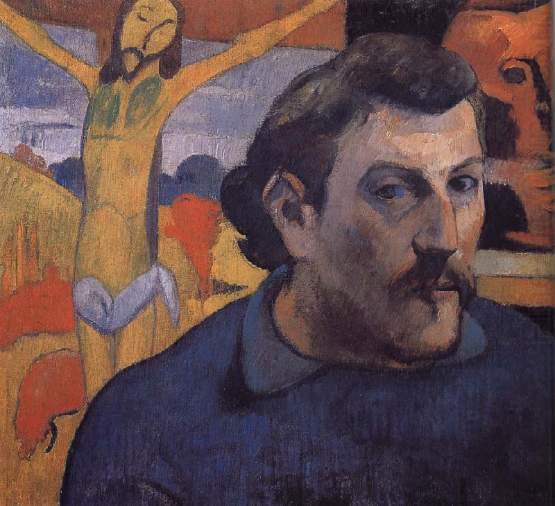 Paul Gauguin Yellow Christ's self-portrait china oil painting image
